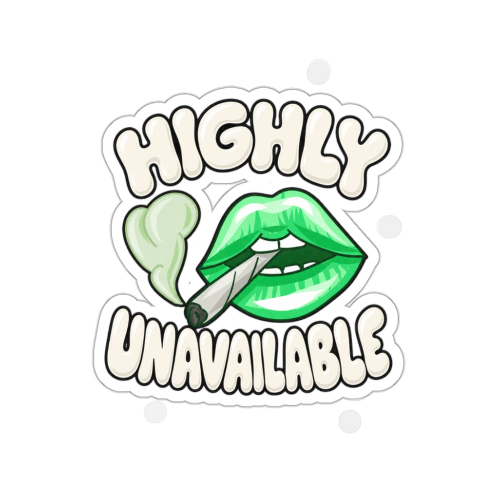 Highly Unavailable Die-Cut Sticker
