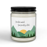 Clear Jar + Black Lid