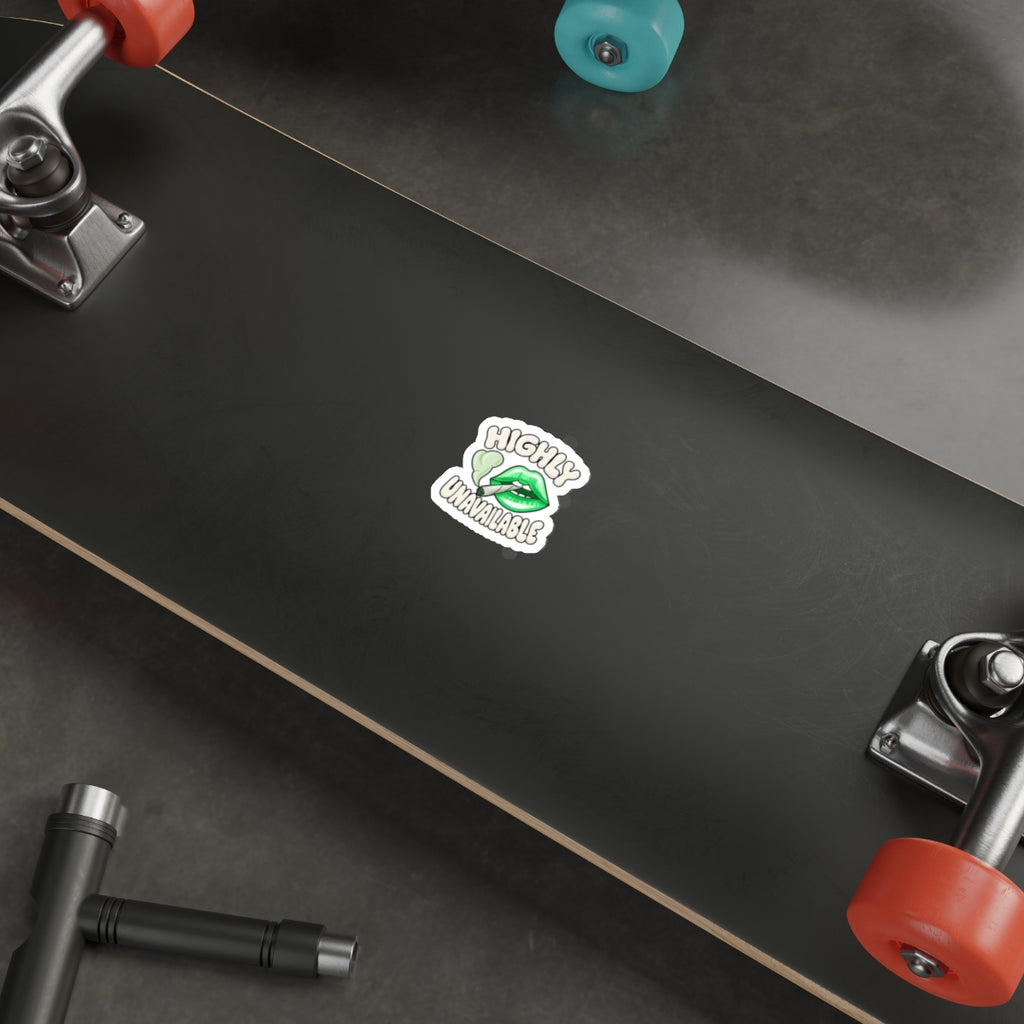 Highly Unavailable Die-Cut Sticker