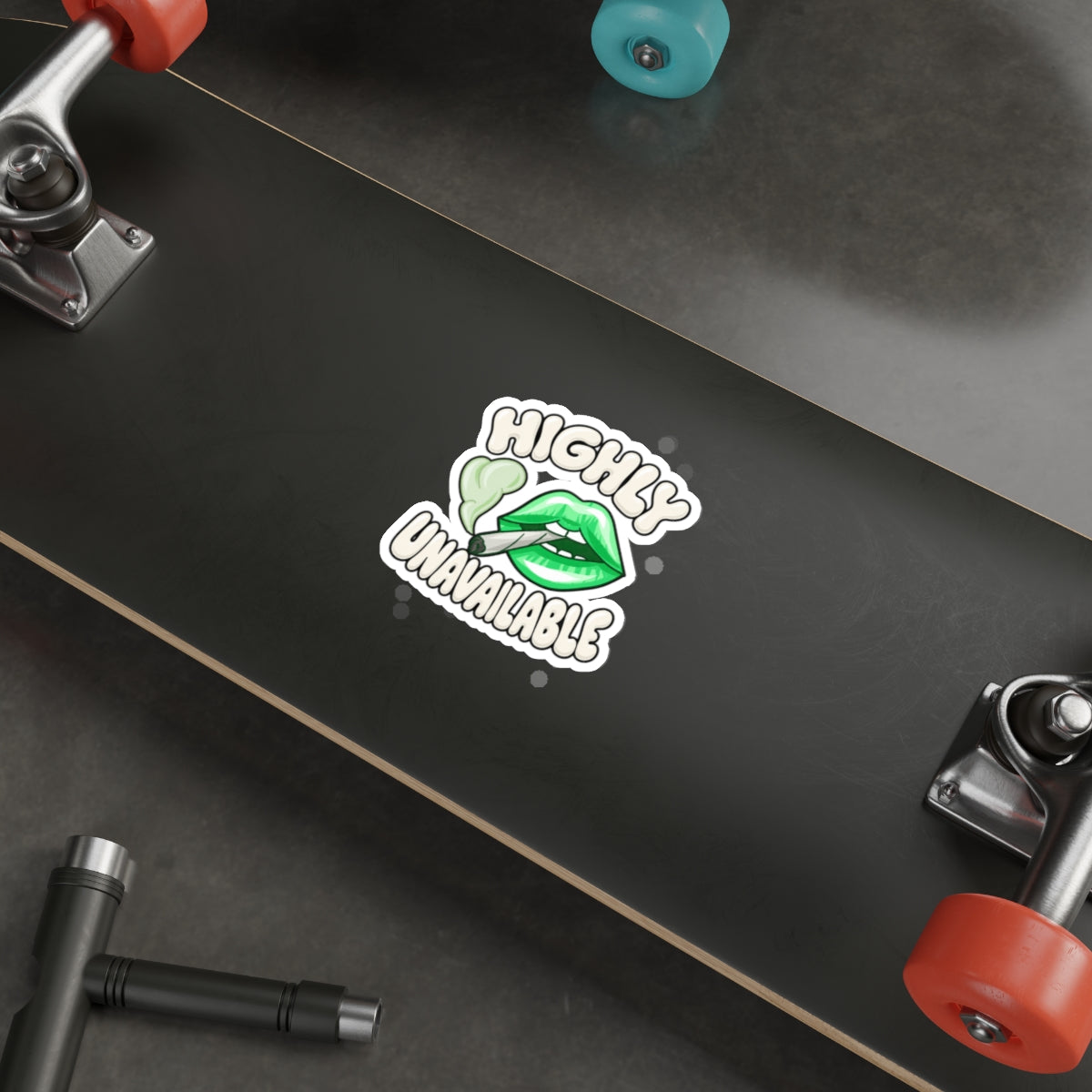 Highly Unavailable Die-Cut Sticker