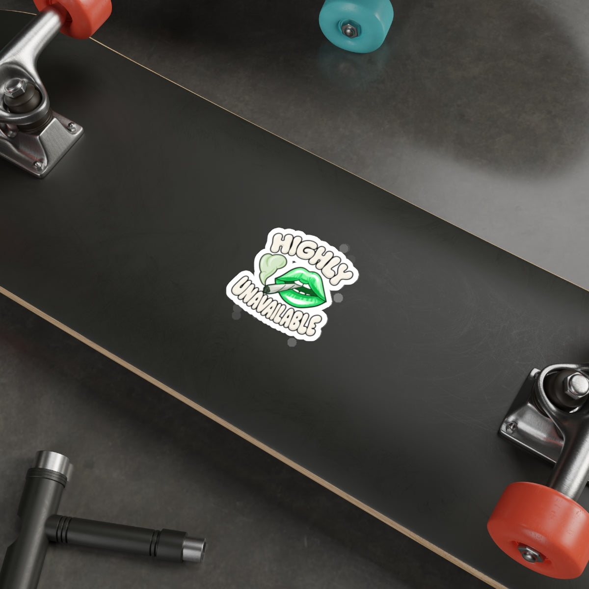 Highly Unavailable Die-Cut Sticker