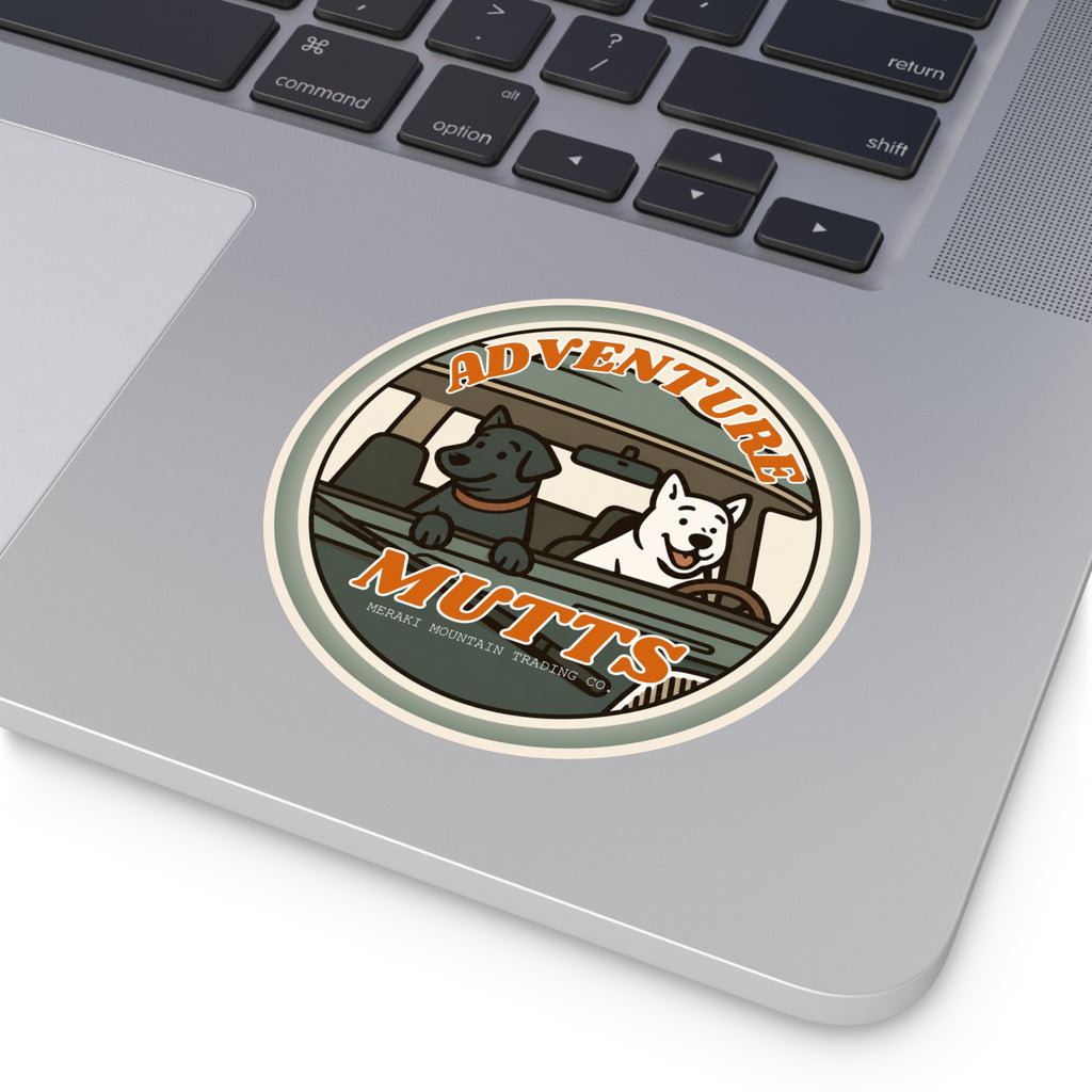 Adventure Mutts Vinyl Sticker