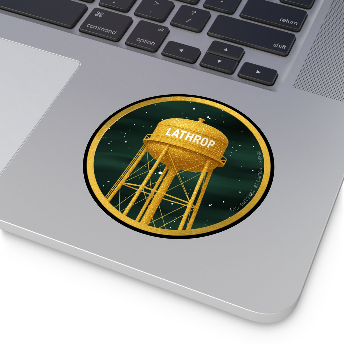 Lathrop Under the Stars Vinyl Sticker