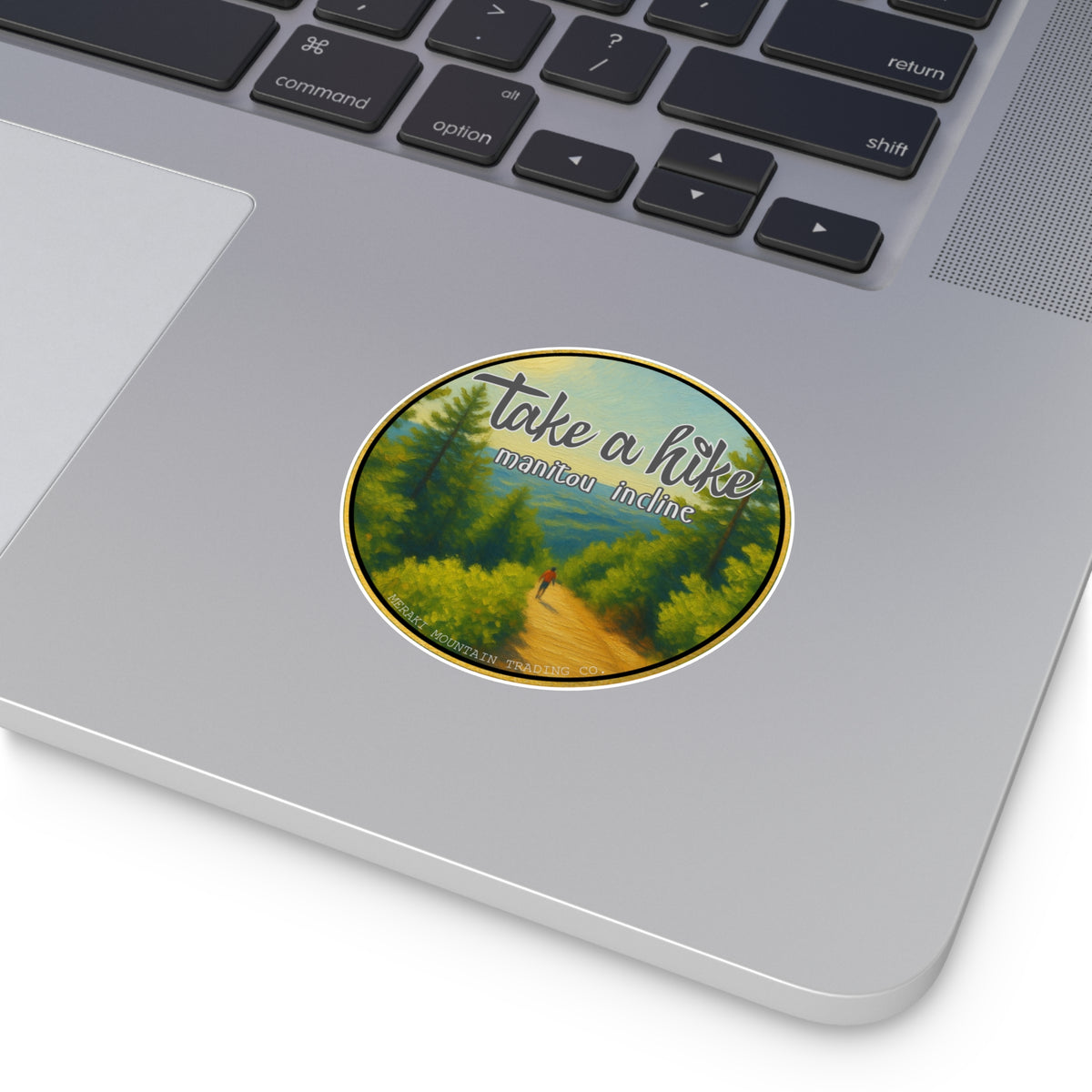 Take a Hike Manitou Incline Vinyl Sticker