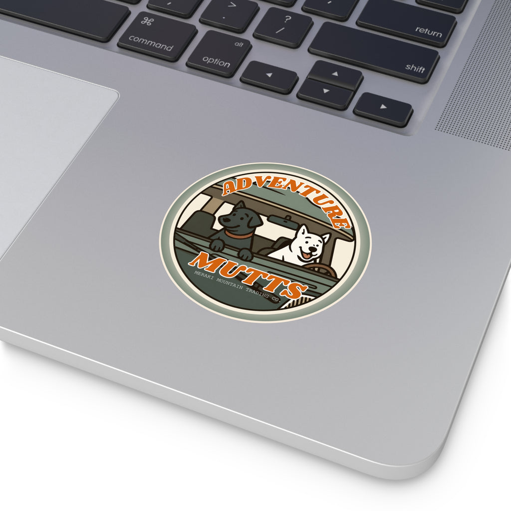 Adventure Mutts Vinyl Sticker