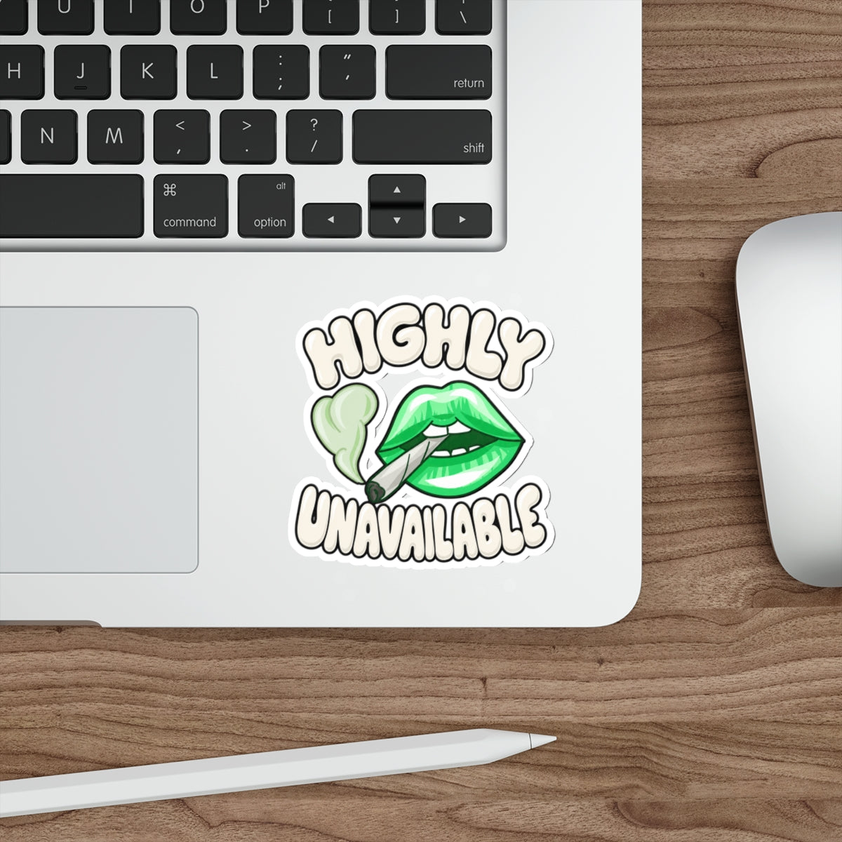 Highly Unavailable Die-Cut Sticker