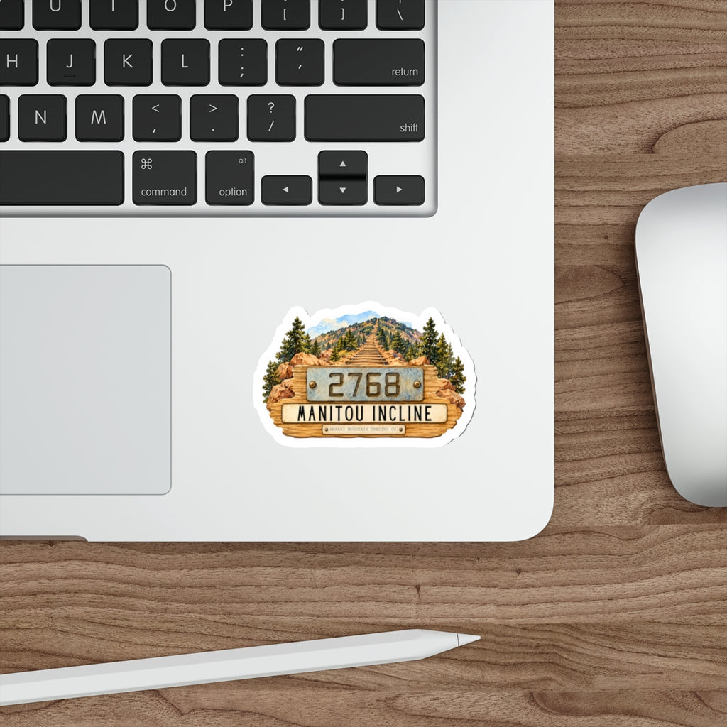Manitou Incline 2768 Steps Die-Cut Sticker