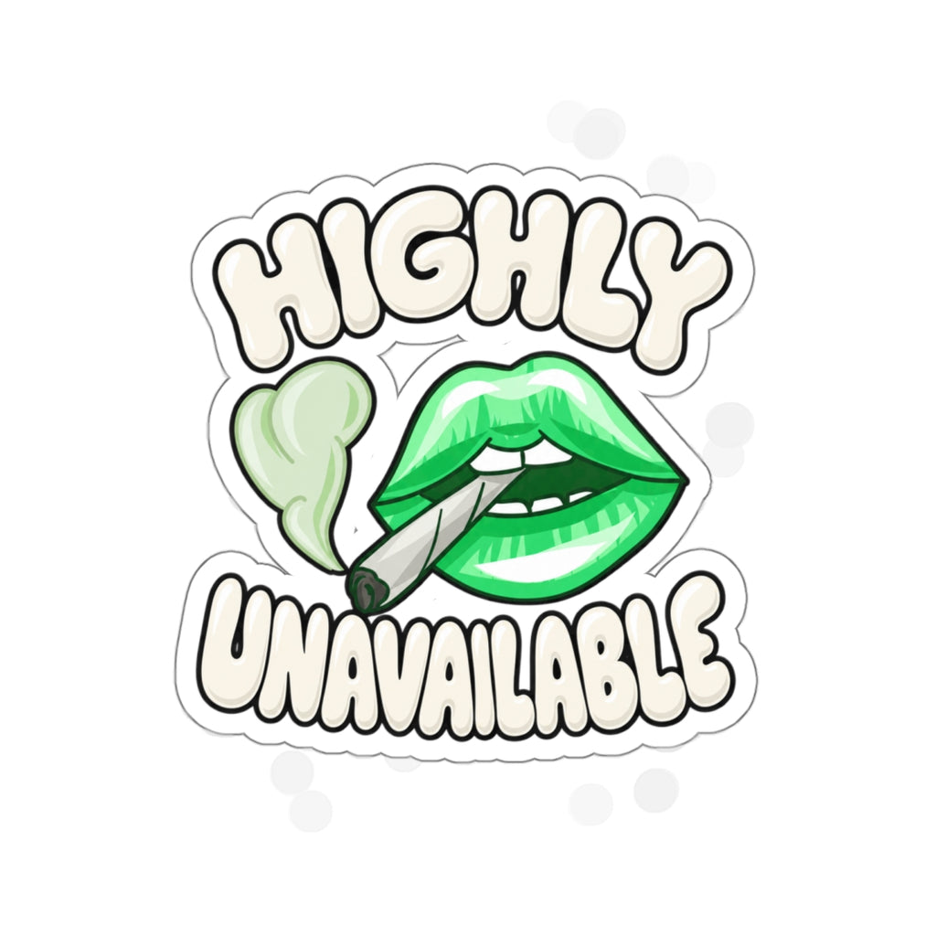 Highly Unavailable Die-Cut Sticker