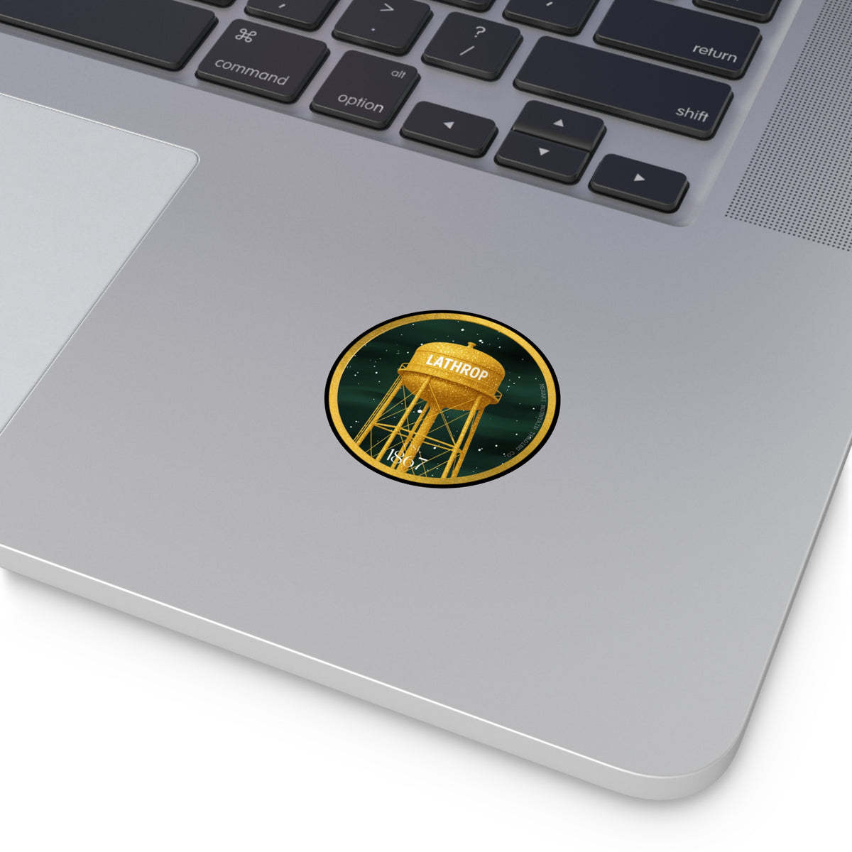 Lathrop Under the Stars Vinyl Sticker