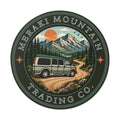 Meraki Mountain Trading Co. Logo Sticker